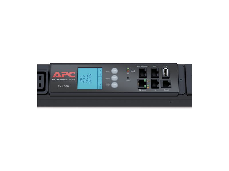 APC Rack PDU 2G Metered ZeroU 10.0kW