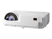 NEC M333XS - DLP projector - 3D - 3300 lumens - XGA (1024 x 768) - 4:3 (White)