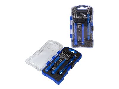 Tool set, screwdriver precision, 17 pcs. – LogiLink