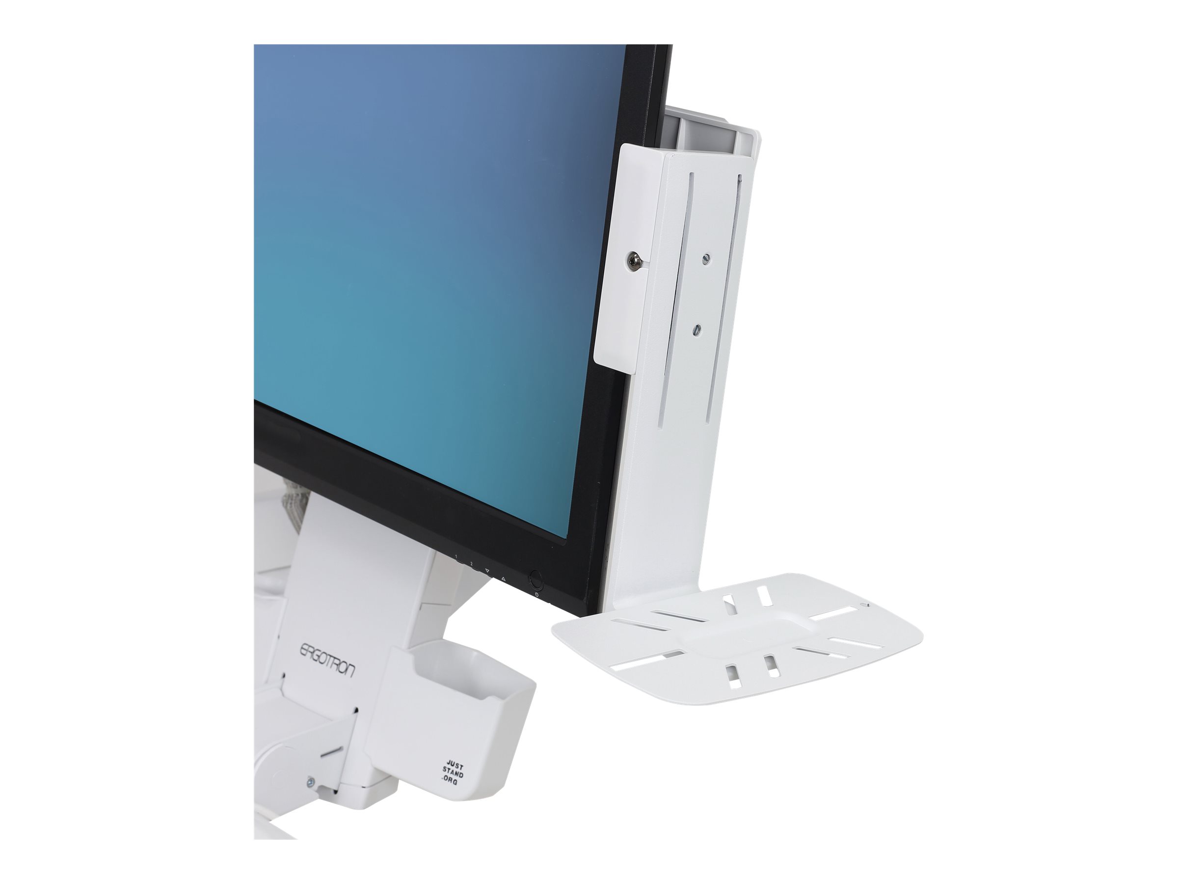 Ergotron StyleView - Mounting kit (angle brackets, mounting hardware, VESA mount bracket, P/L lockout hardware, angle shelf)