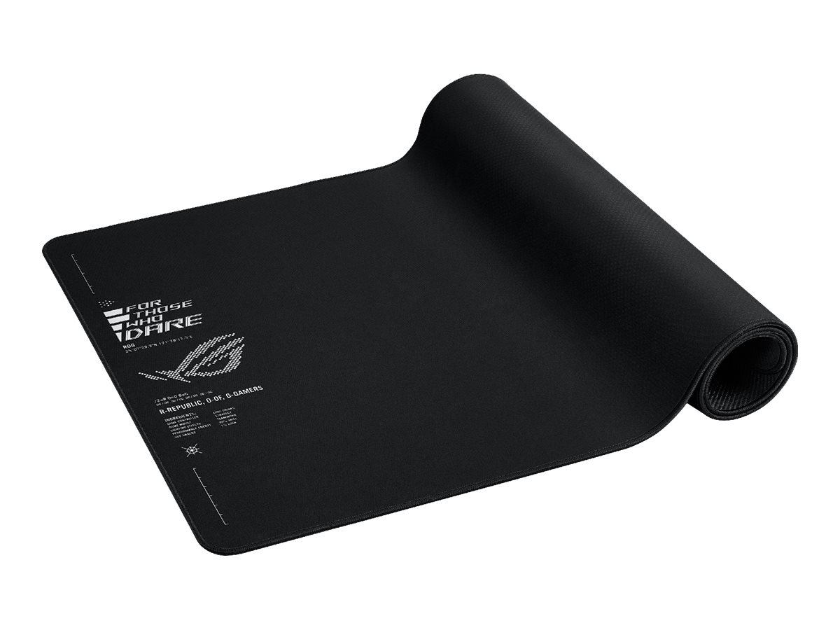 ASUS ROG Sheath II mouse pad size Product shot Left-angle 79750