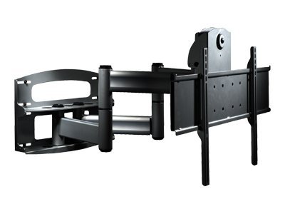 Peerless Full-Motion Plus Wall Mount With Vertical Adjustment PLAV70-UNLP - mounting kit - for flat panel - black