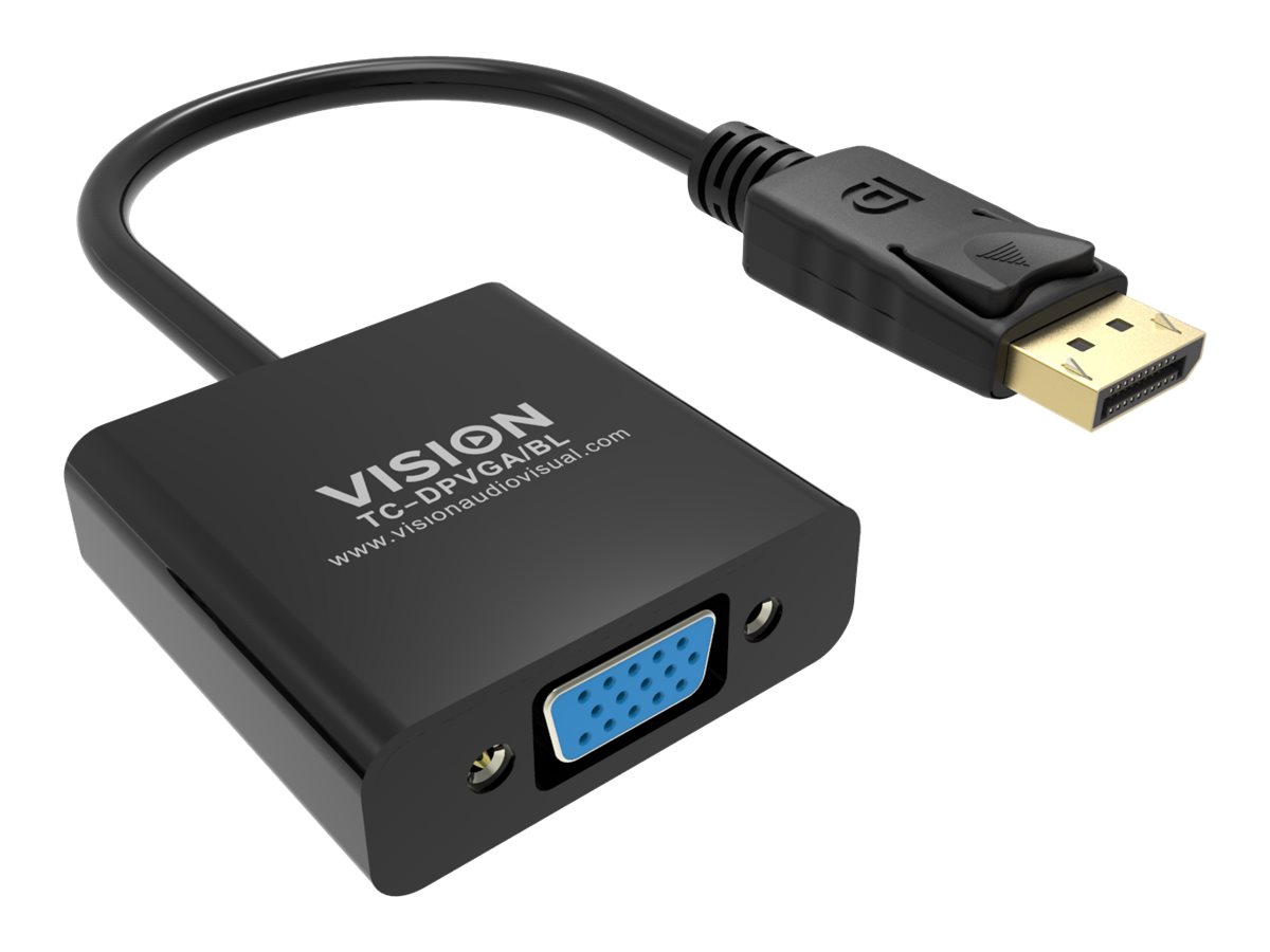VISION Professional installation-grade DisplayPort to VGA adaptor - LIFETIME WARRANTY – foto 3