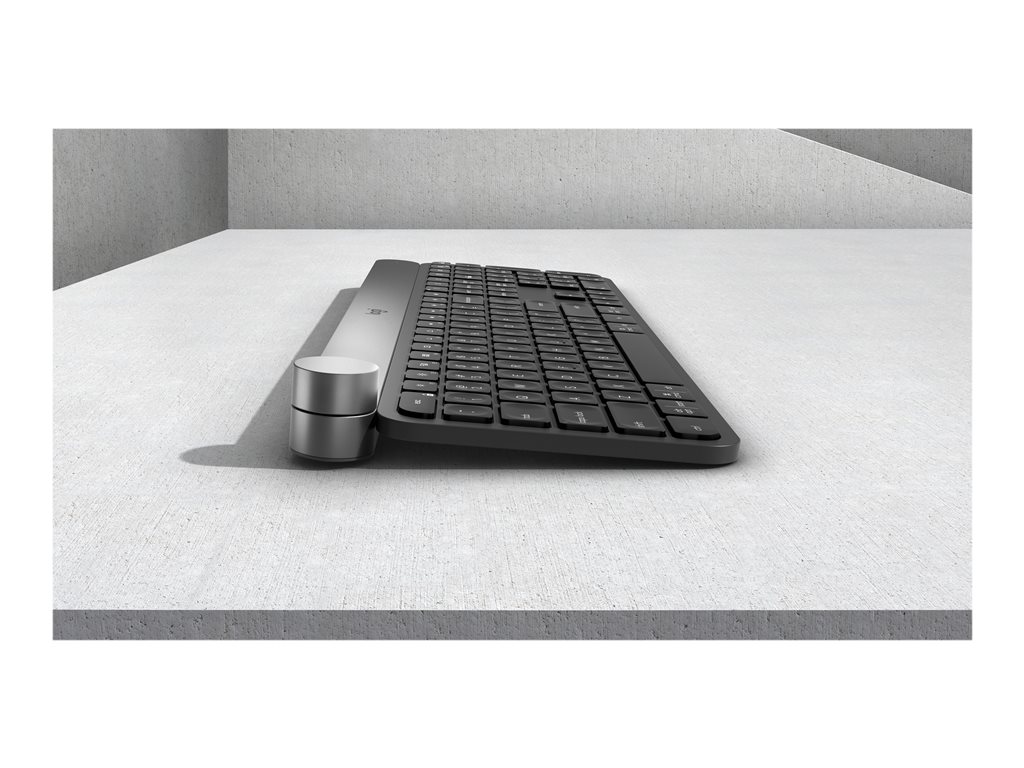 Logitech Craft Advanced with Creative Input Dial keyboard - Pan Nordic