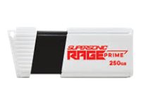 Patriot Supersonic RAGE Prime 250GB USB 3.2 Gen 2 Sort Hvid