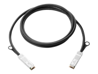 HPE Aruba Networking - Câble d'attache directe 200GBase - QSFP56 pour QSFP56 - 2.5 m