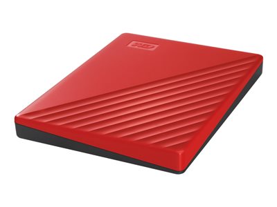 WD My Passport 2TB portable HDD Red - WDBYVG0020BRD-WESN