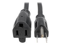 Eaton Tripp Lite Series Power Extension Cord, NEMA 5-15P to NEMA 5-15R - Heavy-Duty, 15A, 120V, 14 AWG, 6 ft. (1.83 m), Black