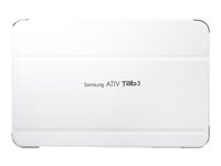 Samsung Book Cover AA-BS4NBCW Flip cover for tablet synthetic leather, polycarbonate white 