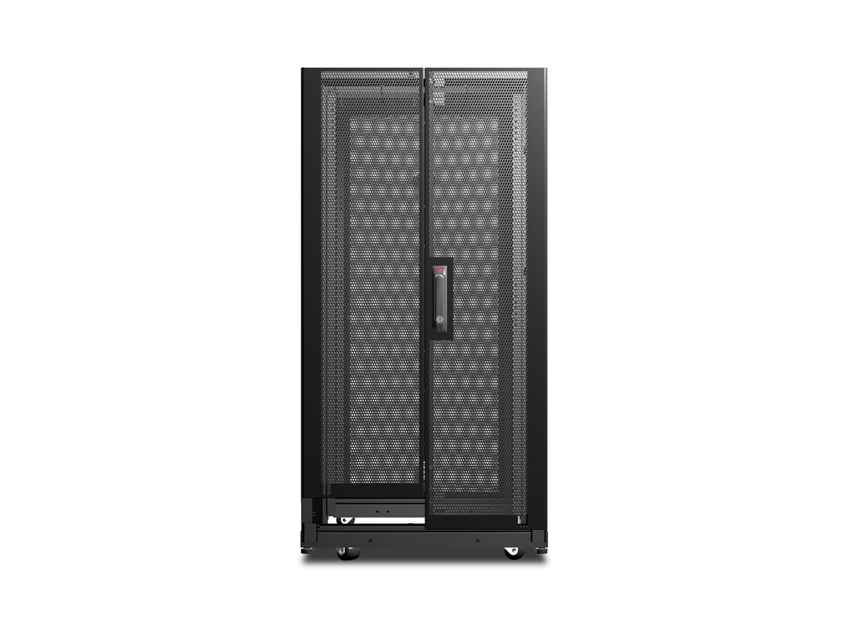APC NetShelter AV Enclosure with Sides and 10-32 Threaded Rails - rozvaděč stojanový - 24U – foto 3
