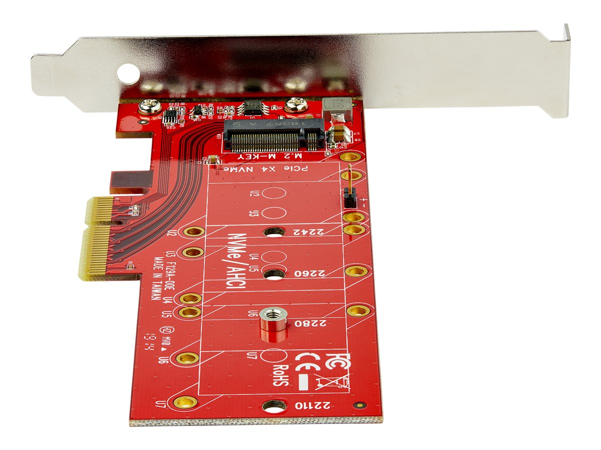 Startech Adaptateur PCI Express x4 vers SSD M.2 PCIe