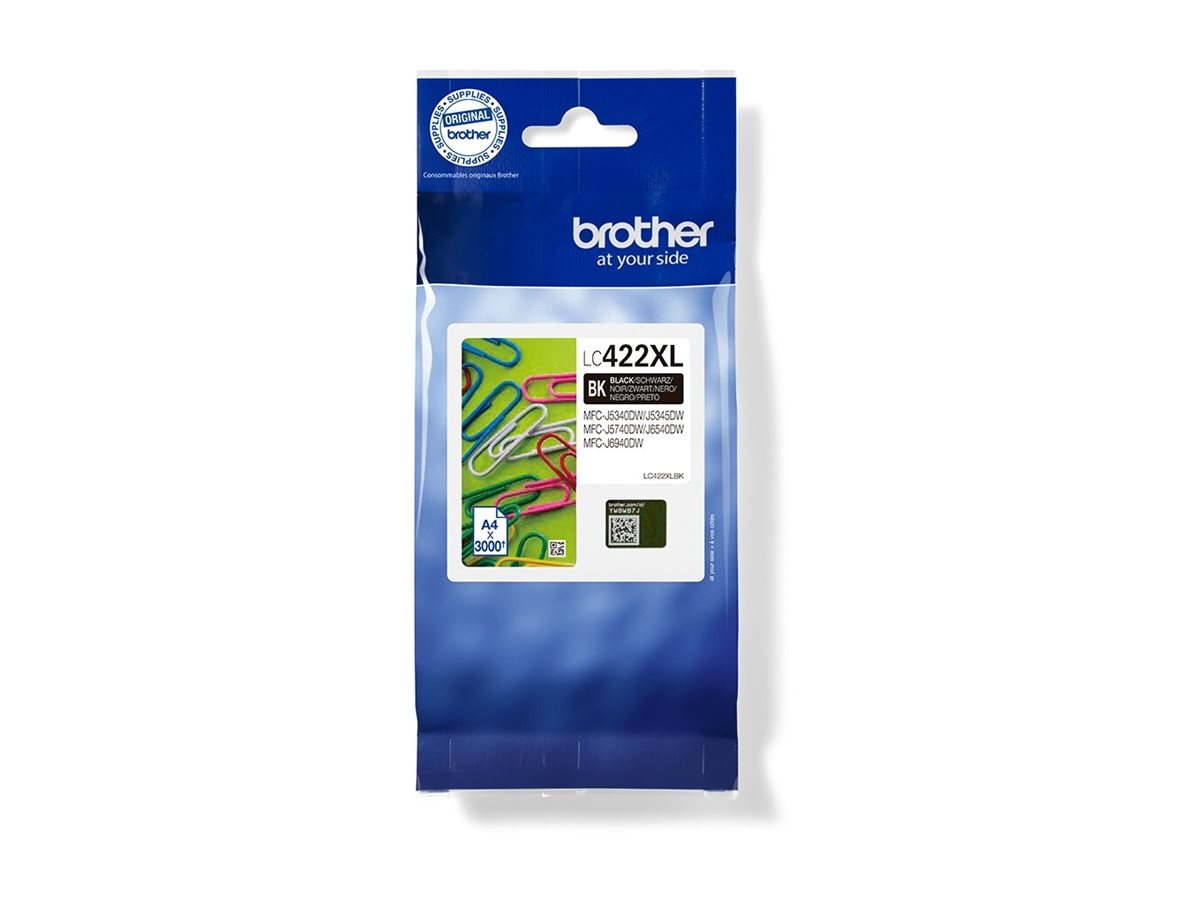 Brother Lc422xl High Yield Black Original Ink Cartridge