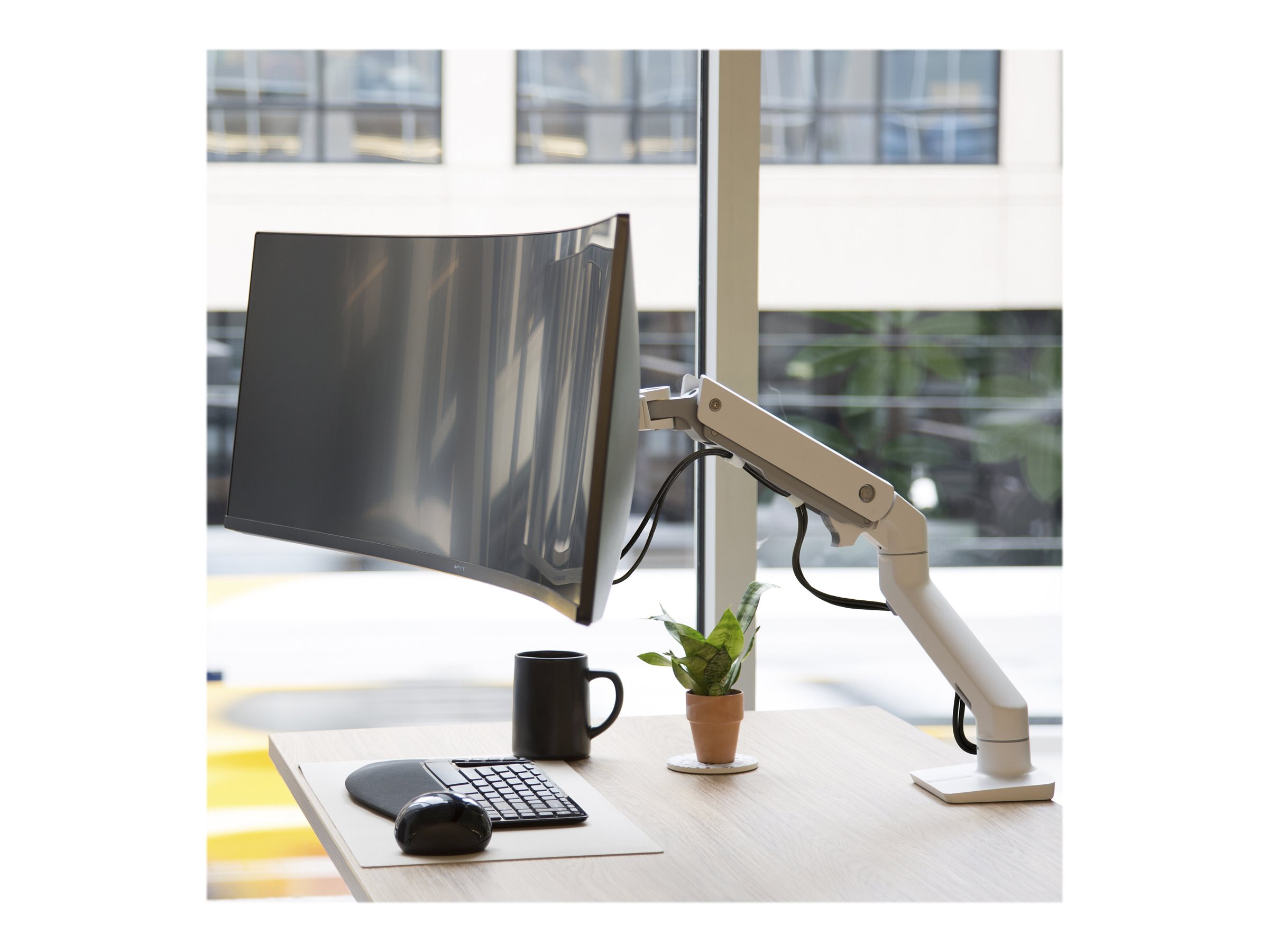 Ergotron HX mounting kit Constant Force Technology for LCD display/ curved LCD display Product shot Back 79000