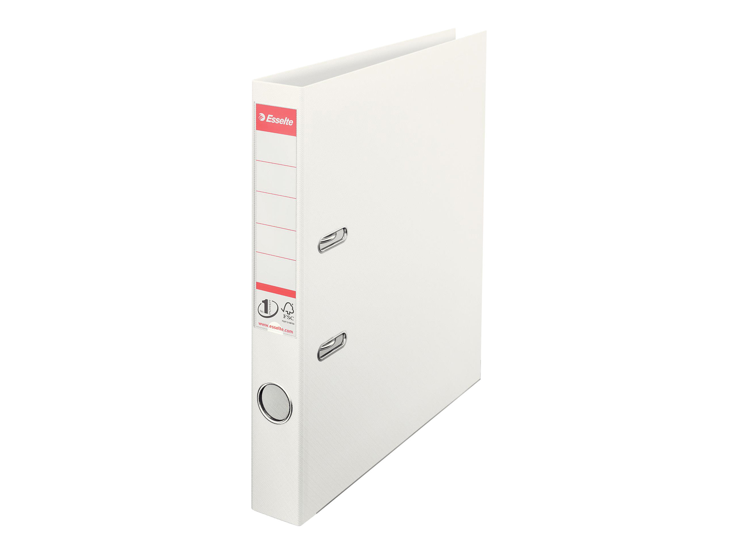 Esselte - lever arch file - for A4 - capacity: 350 sheets - white ...
