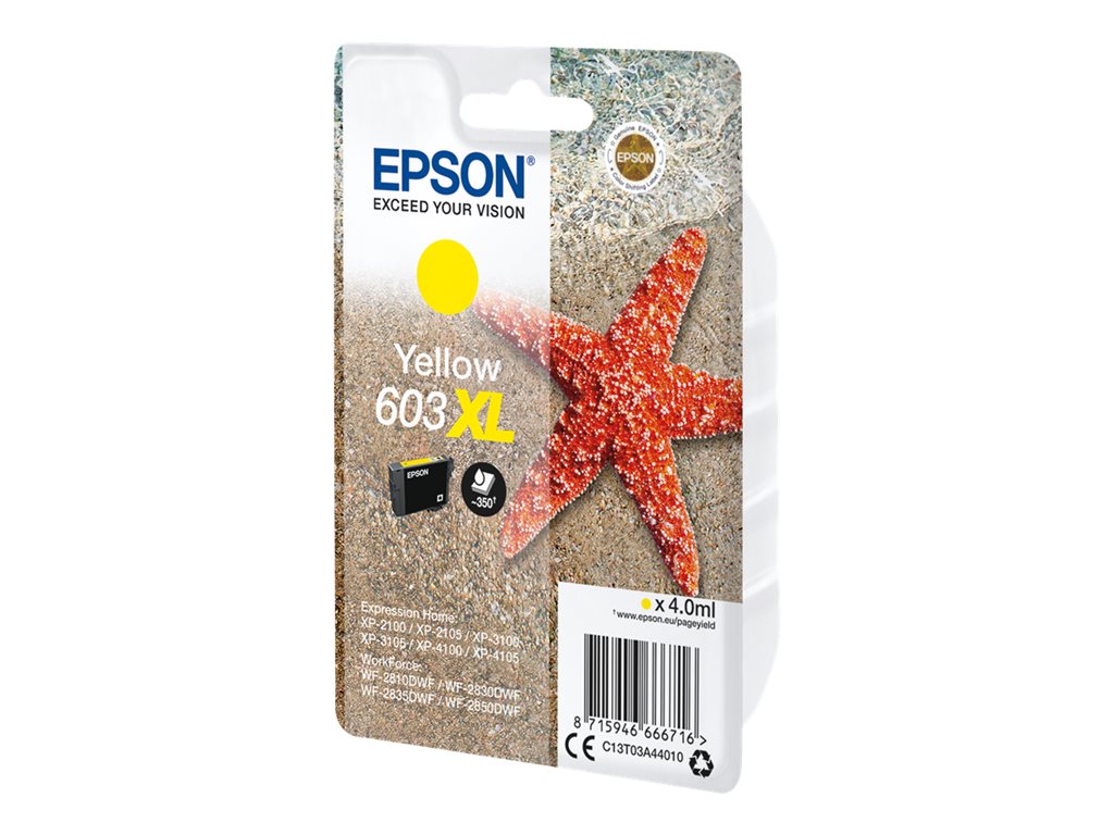 EPSON 1LB Singlepack Yellow 603XL w/s