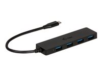 I-TEC USB C SLIM HUB 4 Port passive