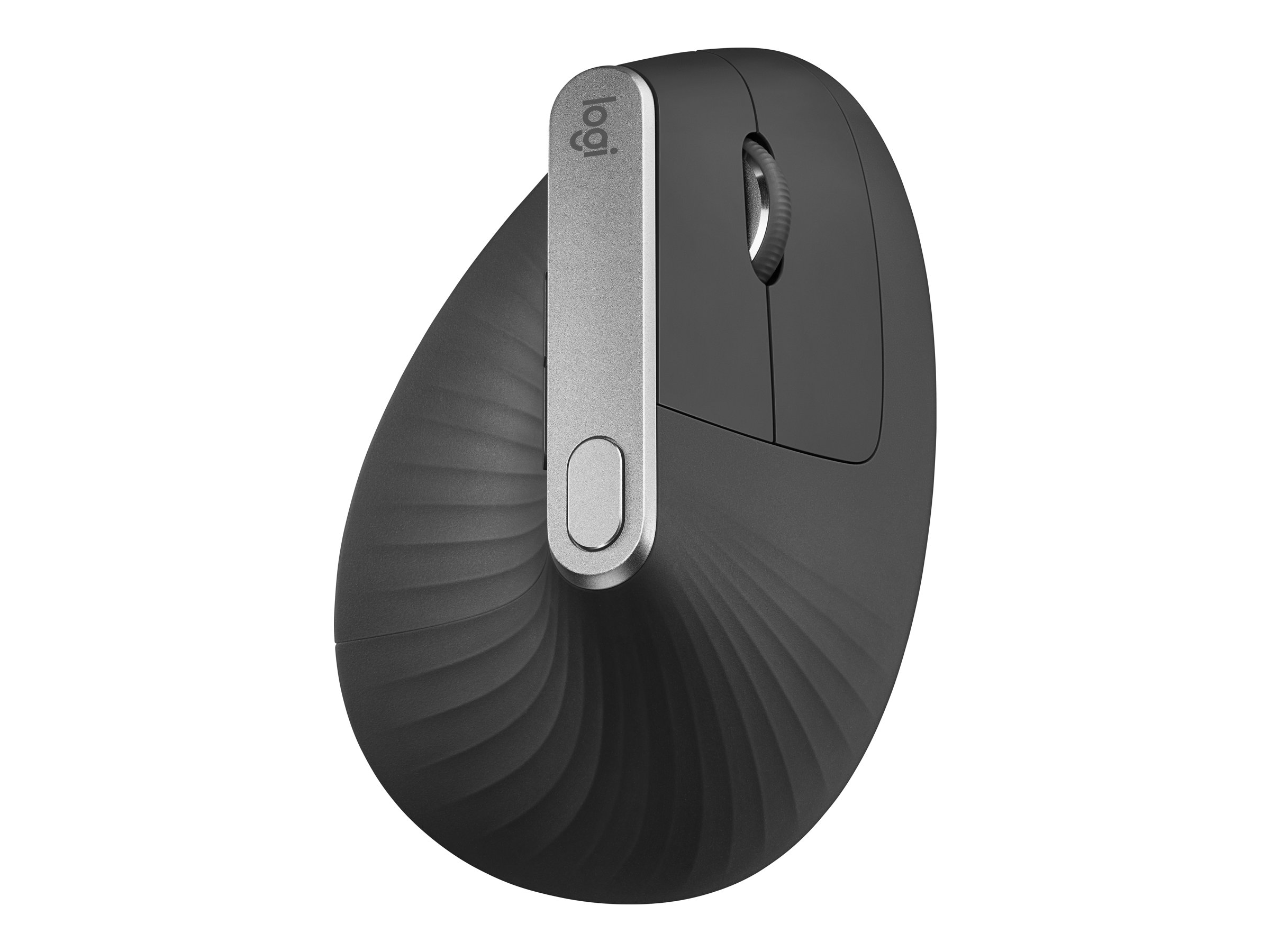 Logitech MX Vertical vertical mouse USB Bluetooth 2.4 GHz Product shot Right-angle 79850