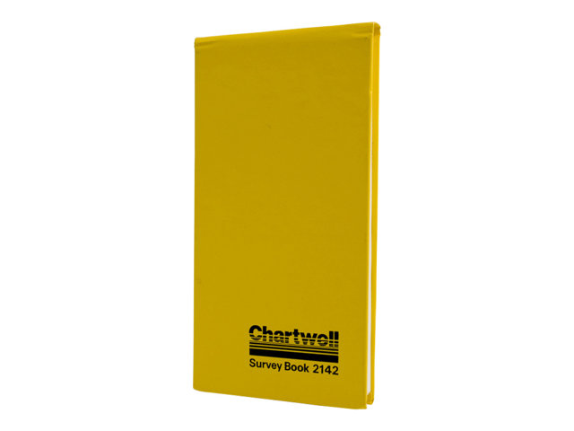 Chartwell Survey Book 2142 Dimension Book 160 Pages 106 X 205 Mm