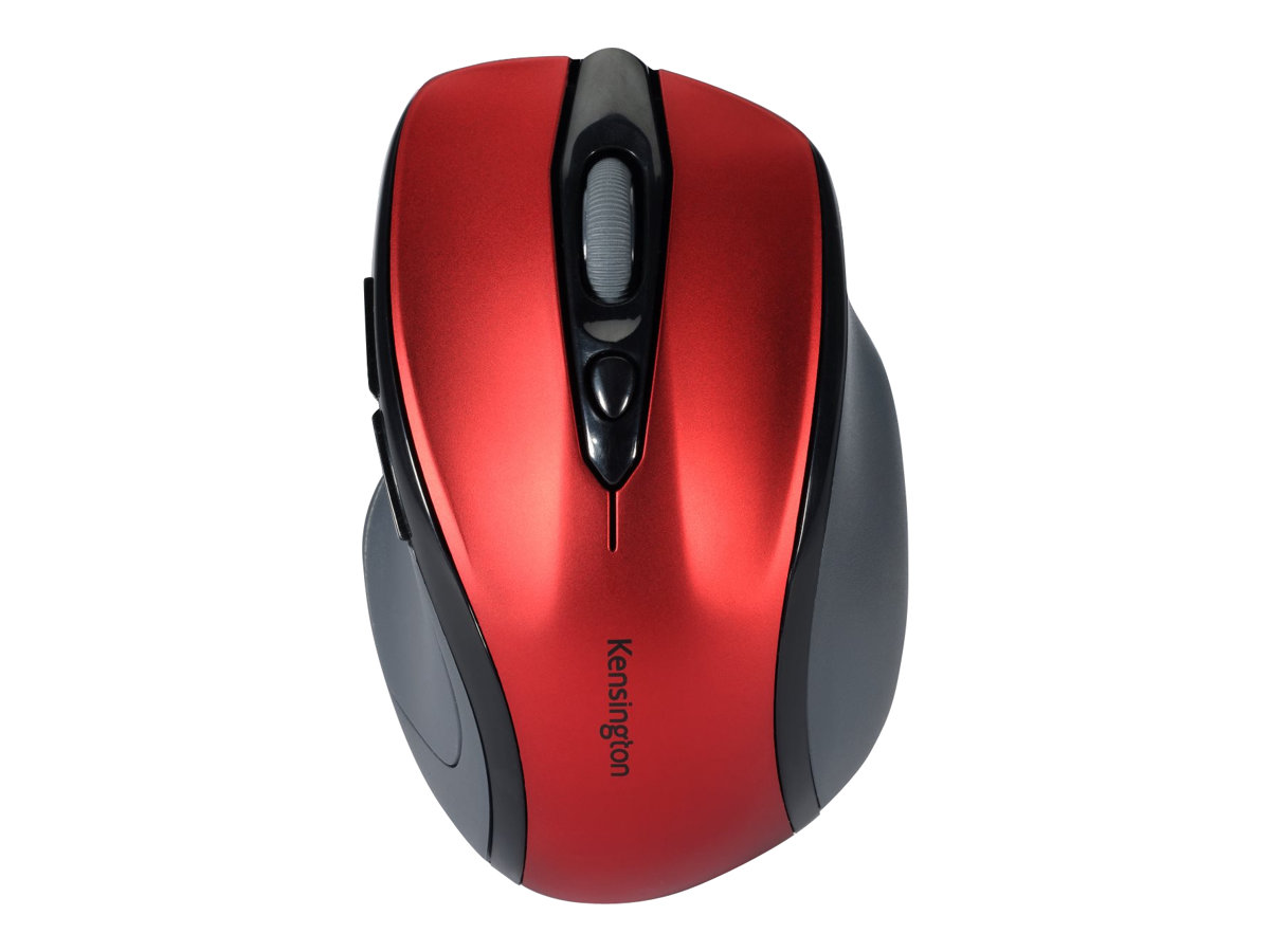 Kensington Pro Fit Mid-Size mouse 2.4 GHz Ruby Product shot Top 78900