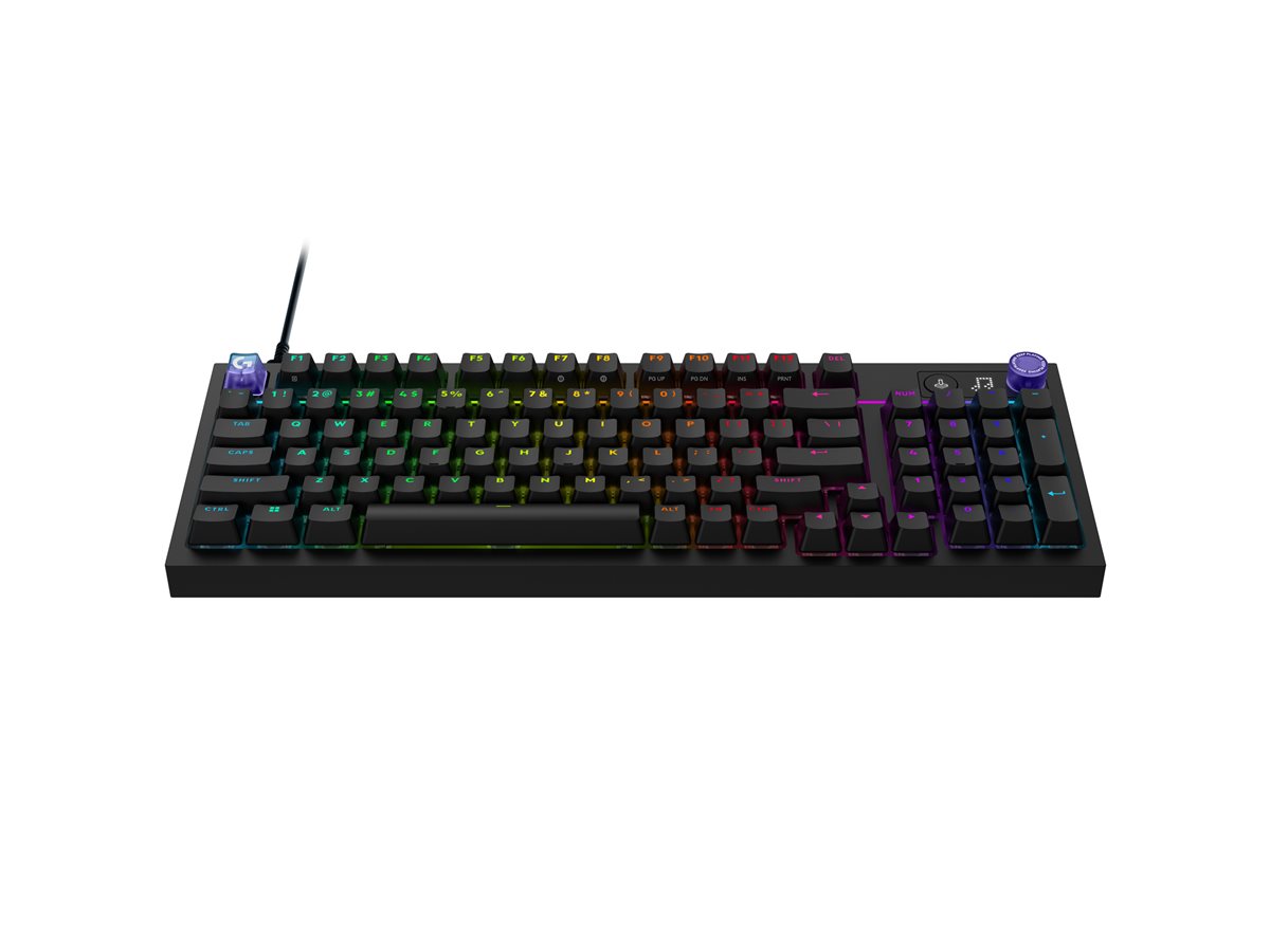 Logitech G G316 X 98 - klávesnice - 98% full size - QWERTZ - maďarská - černá Vstupní zařízení – foto 4