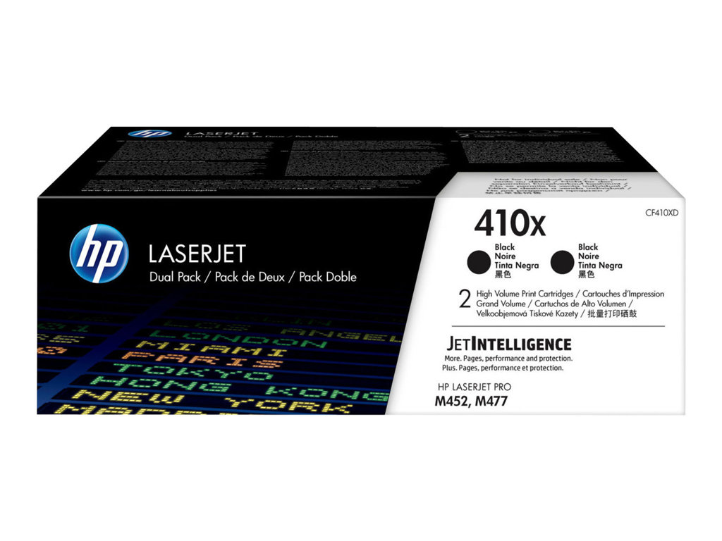 HP 410X LaserJet Cartouche de Toner Noir