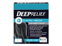 Deep Relief Extra Strength Ice Cold Patch - Large - 6 pack