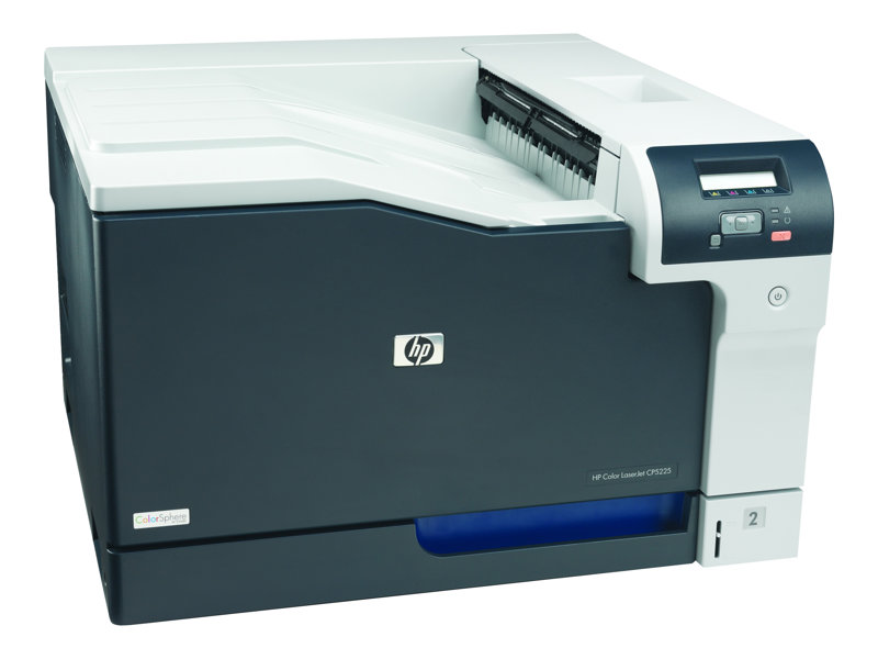 Drucker CP5225N / Color LaserJet / 20ppm A4 bzw. 10ppm A3 Farbe / 600x600dpi / 192MB / A3 / 1Jahr