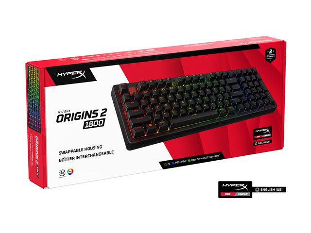 HP HyperX Origins 2 1800 - Gaming Kbd B4QS4AA#ABA