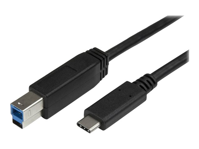 StarTech.com USB C to USB B Printer Cable - 6 ft / 2m - USB C Printer Cable - USB C to USB B Cable - USB Type C to Type B (USB315CB2M)