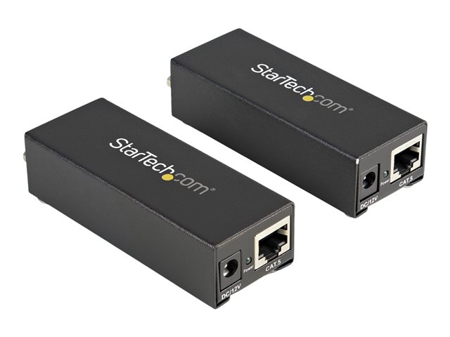 Image of StarTech.com VGA Over CAT5 Extender 250 ft (80m) 1 Local and 1 Remote Unit - VGA Video Over Ethernet Extender Kit (ST121UTPEP) - video extender