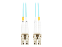 Eaton Tripp Lite Series 10Gb Duplex Multimode 50/125 OM3 OFNP Fiber Patch Cable (LC/LC) - Aqua, 6 m (19.7 ft.), TAA
