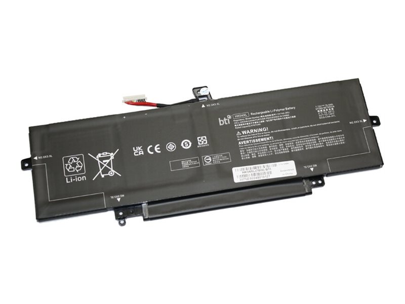 BTI - Notebook battery (equivalent to: HP HK04XL, HP L84352-005, HP L83796-171, HP L83796-172)