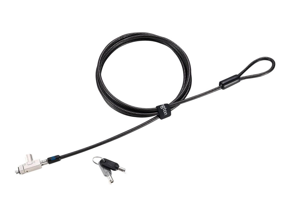 Kensington Slim N17 2.0 Keyed Laptop Lock for Wedge-Shaped Slots