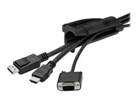 StarTech .com Gaine spirale range-câble en noir
