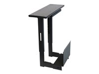 Support PC extractible pour montage sous bureau