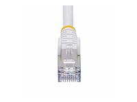 StarTech .com Câble Ethernet CAT8 Blanc de 15m, Snagless, 25G/40G, S/FTP