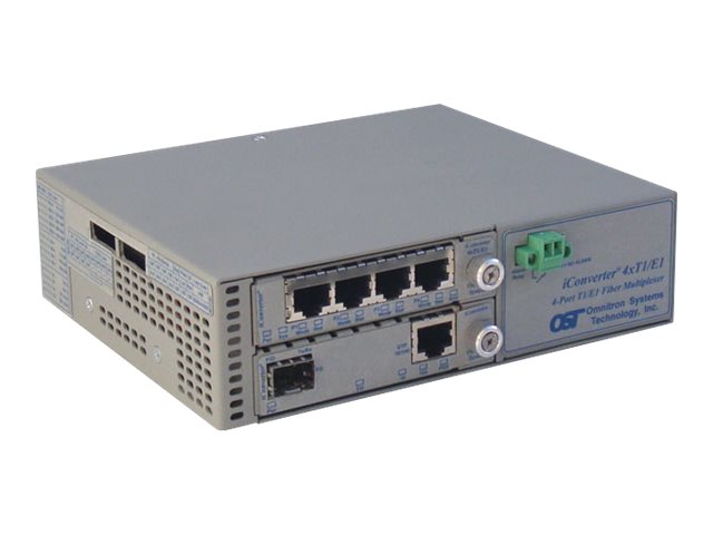 Omnitron iConverter 4xT1/E1 MUX