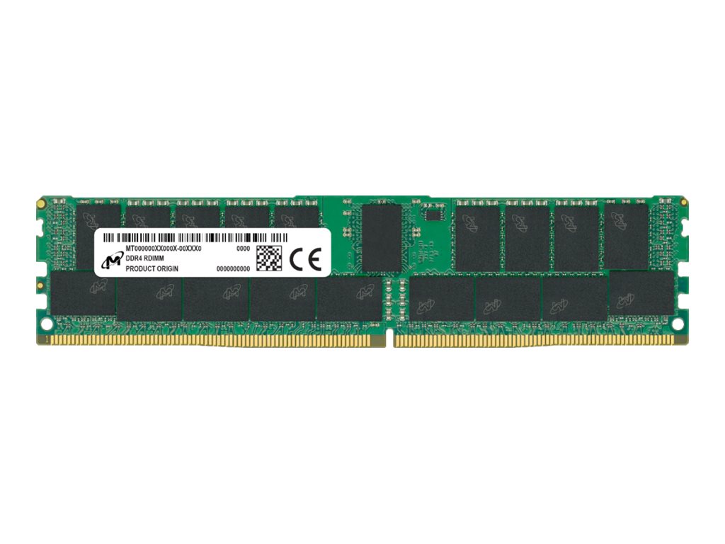 16GBx4枚 64GB Micron DDR4 2666 ECC REG Micron - DDR4 - module | Overview, Specs, Details | SHI Government