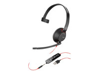 Poly - Plantronics Blackwire 5210 Kabling Headset Sort