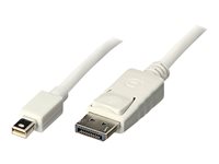 Lindy - DisplayPort cable - Mini DisplayPort (M) to DisplayPort (M) - 3 m - white