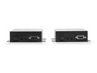 Kit Extender HDMI 4K60, USB, IR & RS232 sur fibre optique, 300m