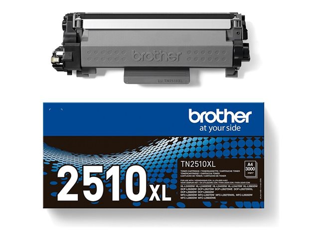 Image of Brother TN-2510XL - Super High Capacity - black - original - toner cartridge