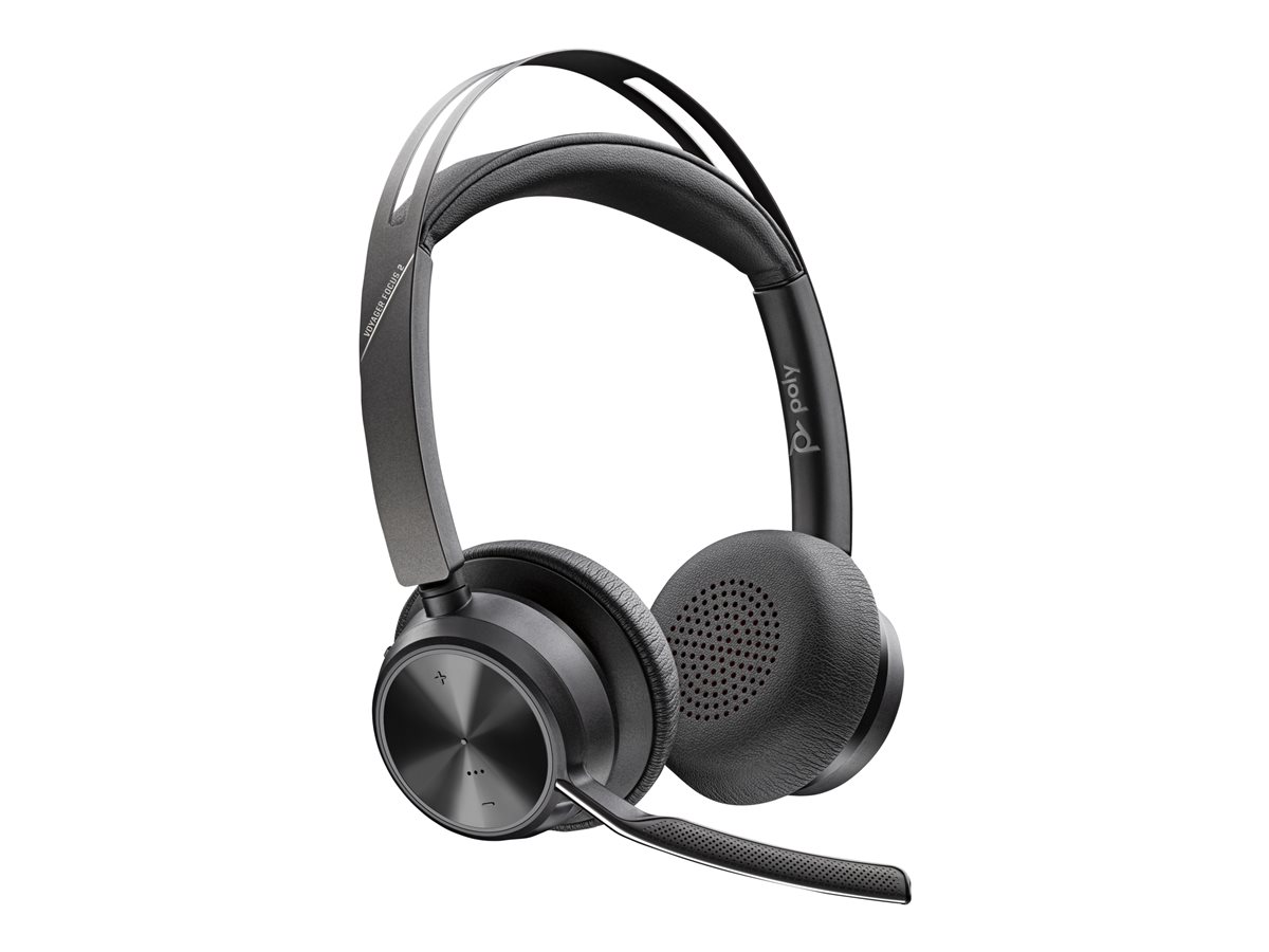 Poly Voyager Focus 2 Microsoft Teams Certified with charge stand Headset – foto 3