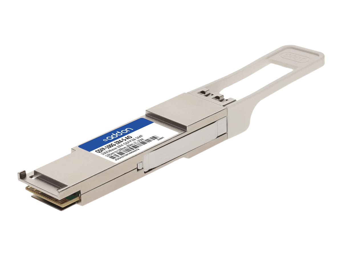 AddOn - QSFP28 transceiver module (equivalent to: Cisco QSFP-100G-ZR4-S)