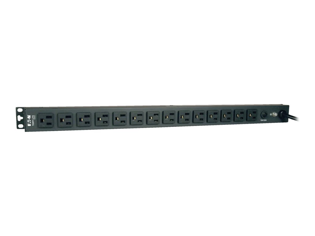 Tripp Lite PDU Basic 120V 1.8kW 15A 5-15R 14 Outlet 5-15P Vertical 0URM