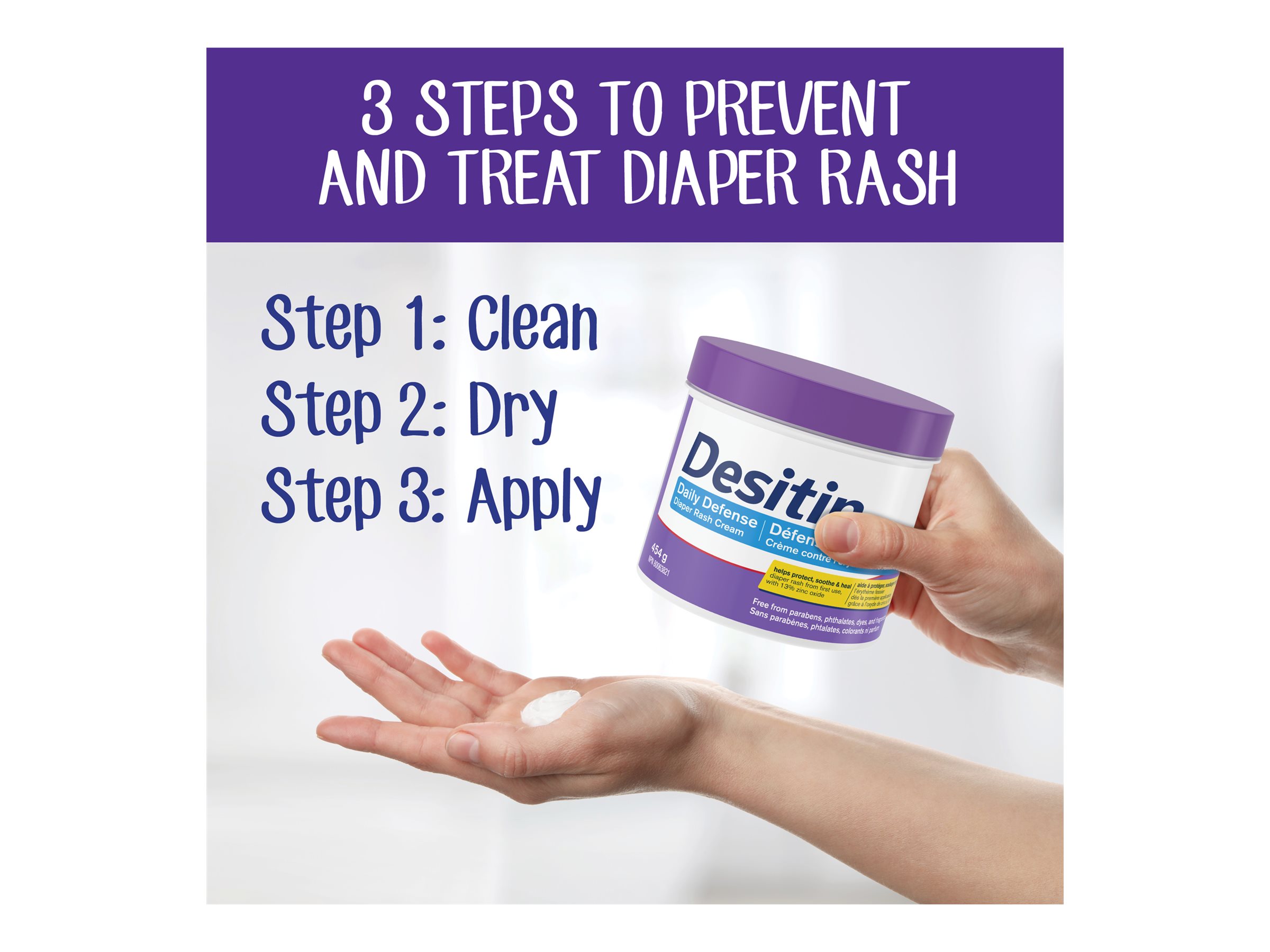 Desitin Daily Defense Diaper Rash Cream