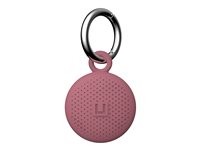 [U] Protective Case for Apple AirTag with Keychain DOT Dusty Rose Case for security tag 