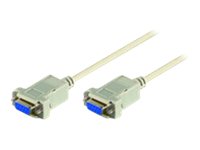 MicroConnect Nulmodem-kabel 3m