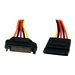 12in 15 pin SATA Power Extension Cable - SATA Powe
