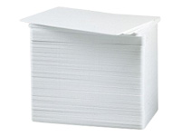 Zebra - Polyvinyl chloride (PVC) - white - CR-80 Card (85.6 x 54 mm) 500 pcs. cards 